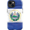 El Salvador Flag iPhone 14 Plus Impact Case